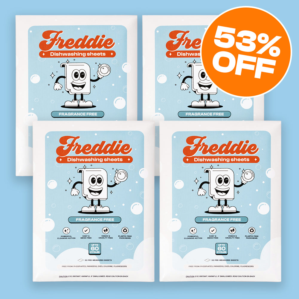 4x Dishwasher Detergent Sheets - Special Offer