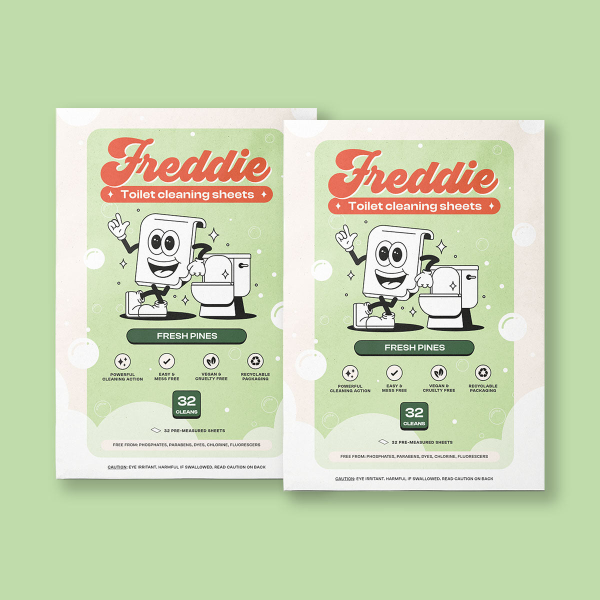 2x Toilet Cleaning Sheets - Special Offer
