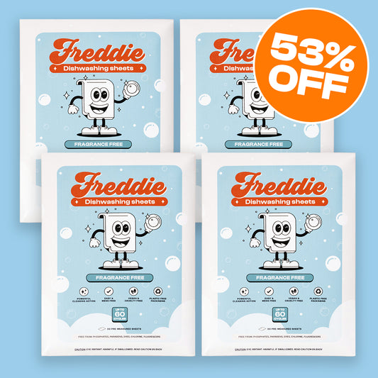 4x Dishwasher Detergent Sheets - Special Offer