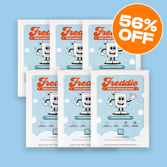 6x Dishwasher Detergent Sheets - Special Offer