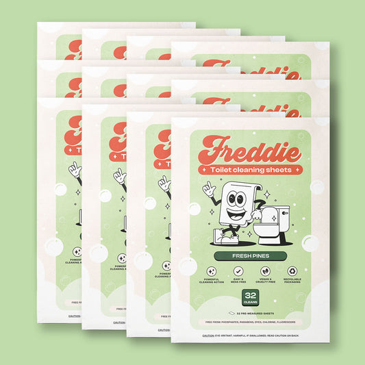 12x Toilet Cleaning Sheets